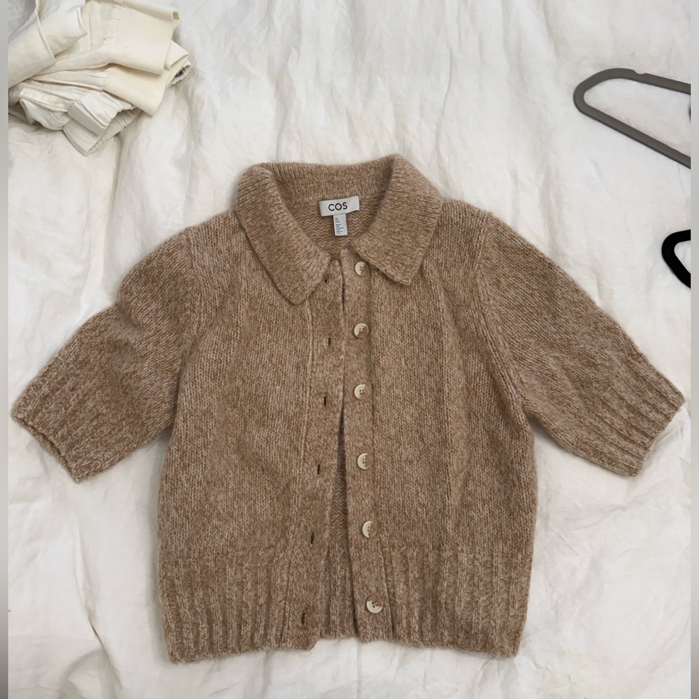 COS Short Sleeve Cardigan
